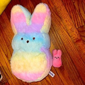 Peeps Easter bunny and little friend